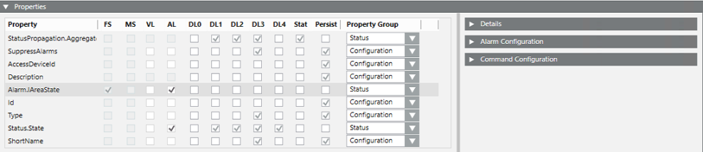 Properties of an Object Model